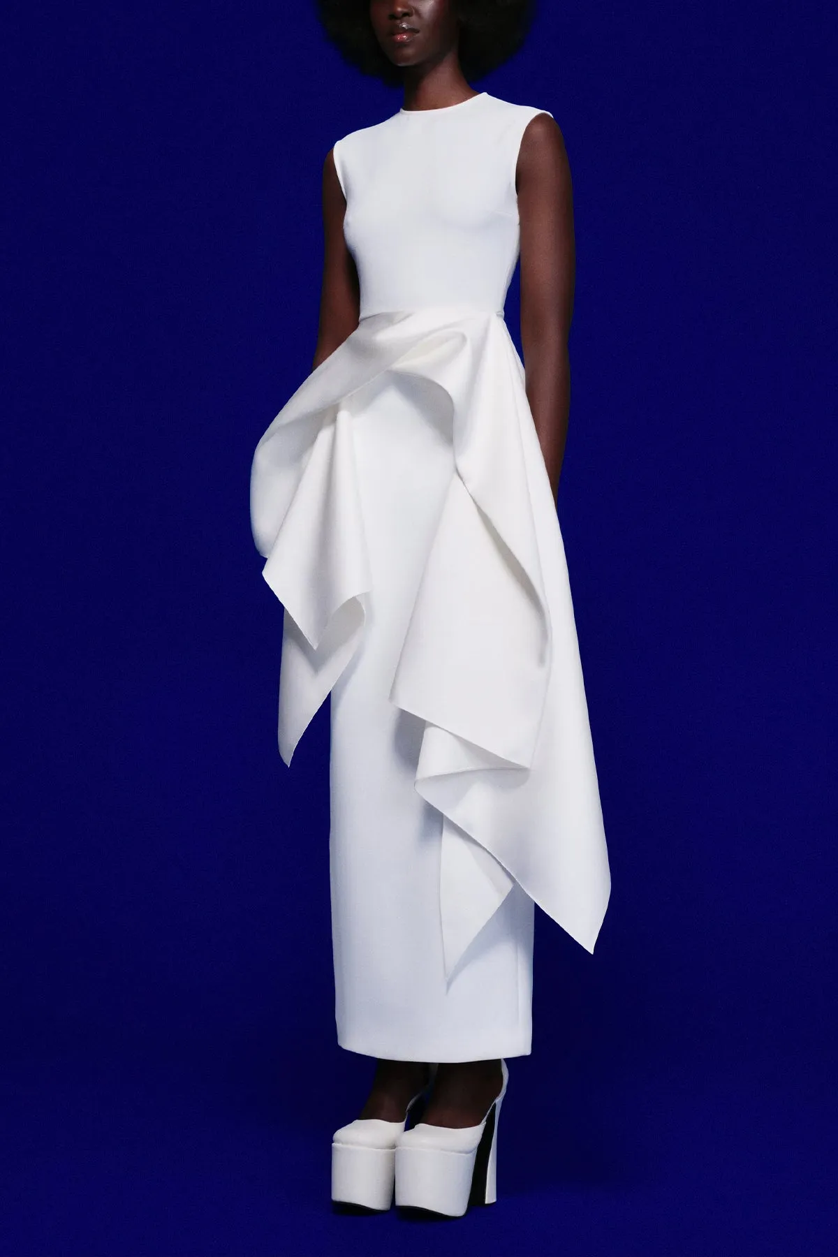 Renn Maxi Dress in Cream