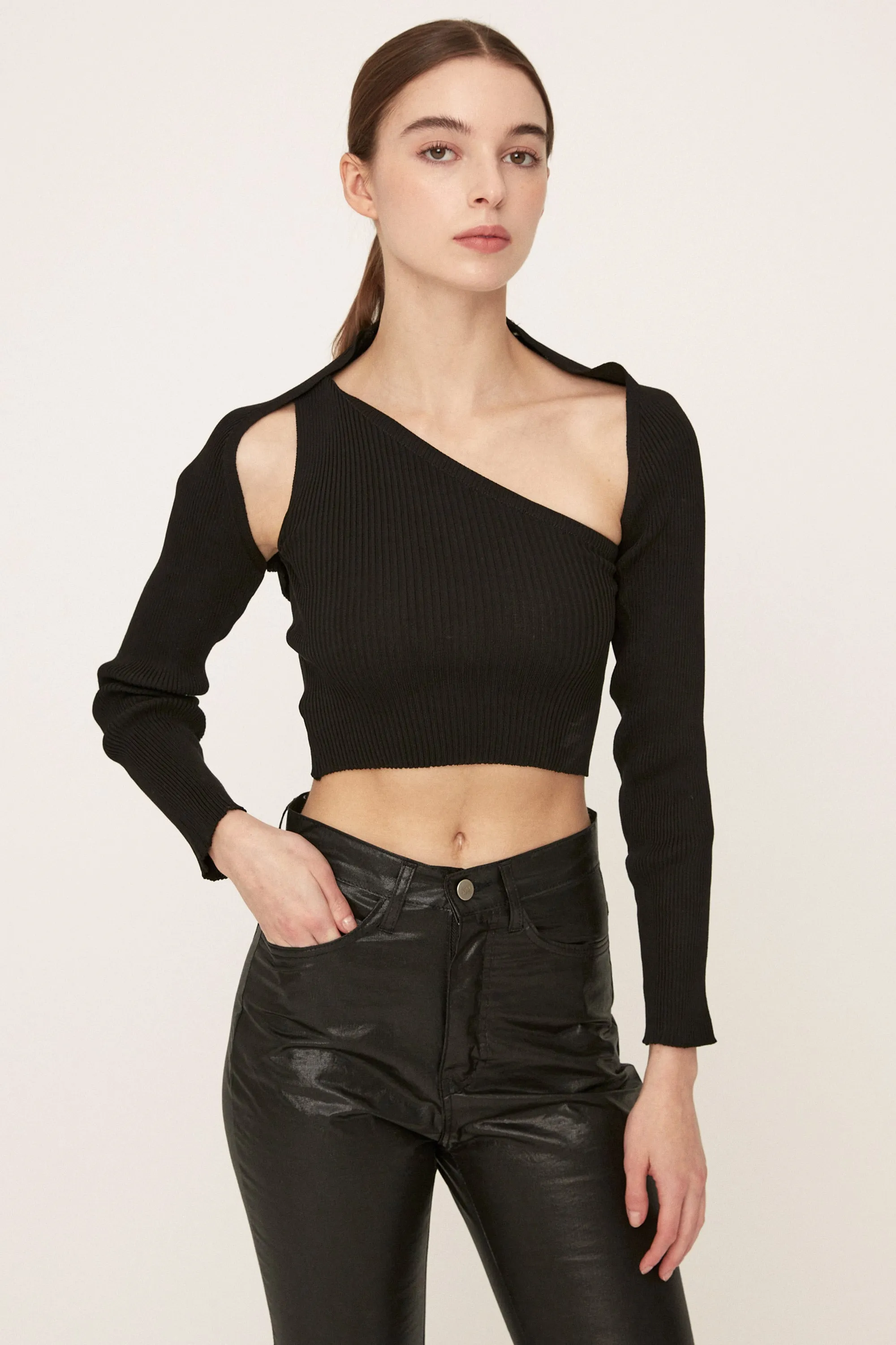 Ricki Knitted Top Cardi Set