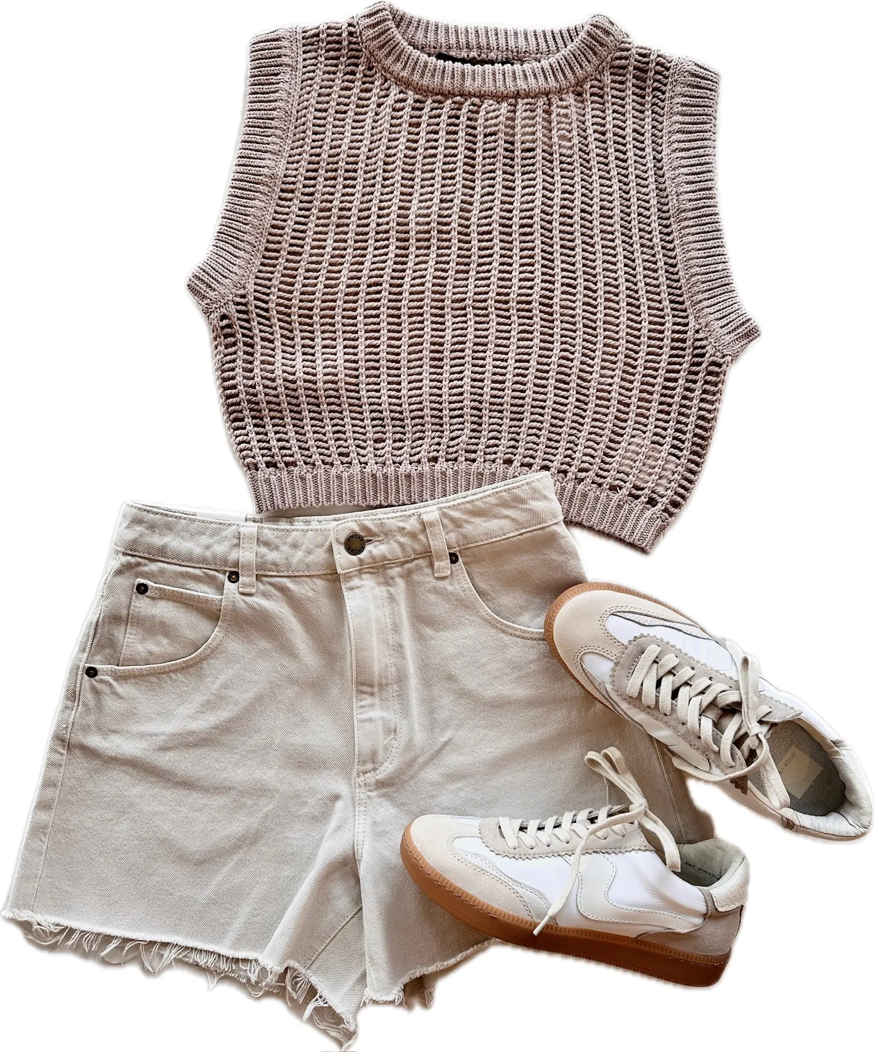 RO4204 Mirage Short Off White