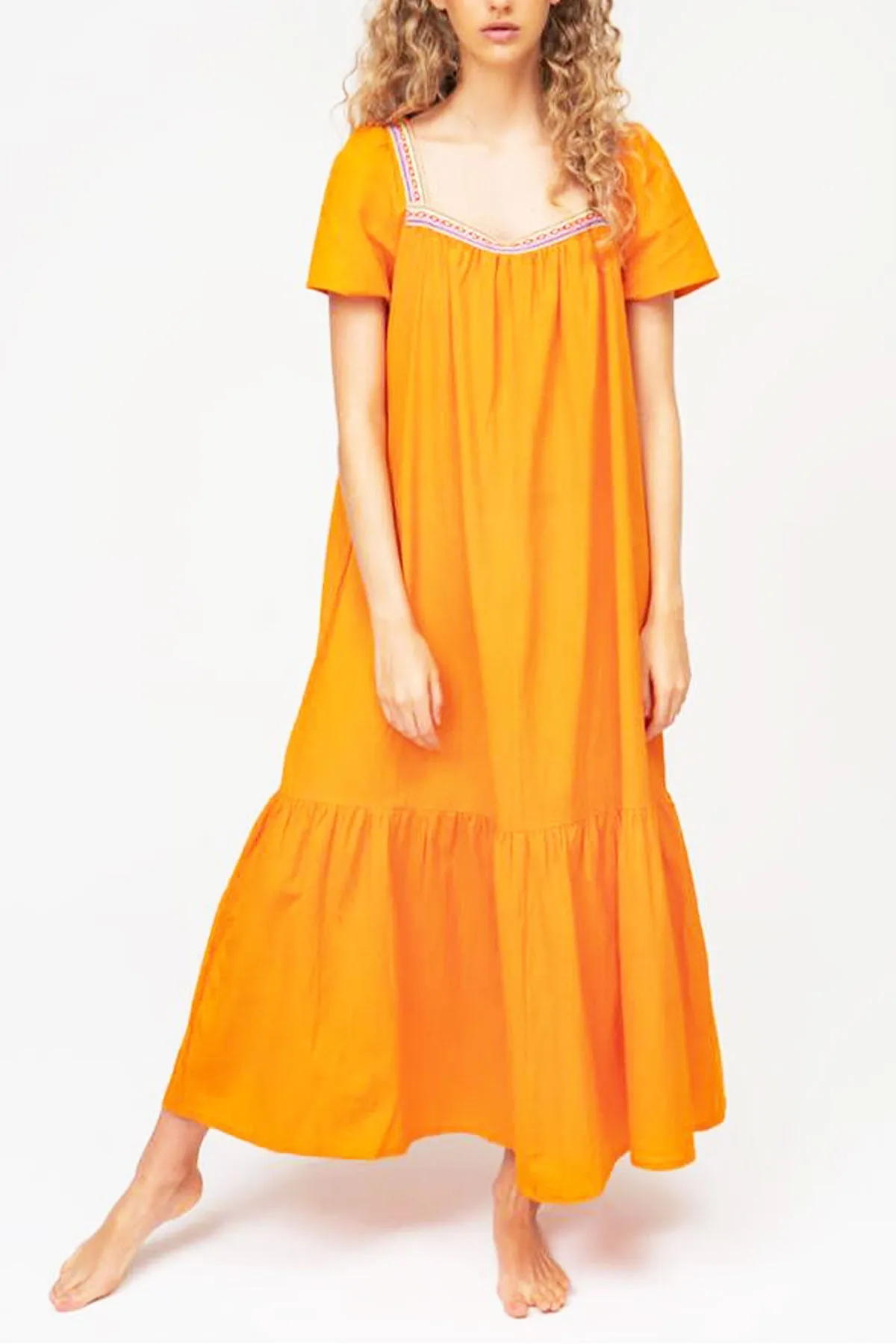 Ruffle Maxi Dress