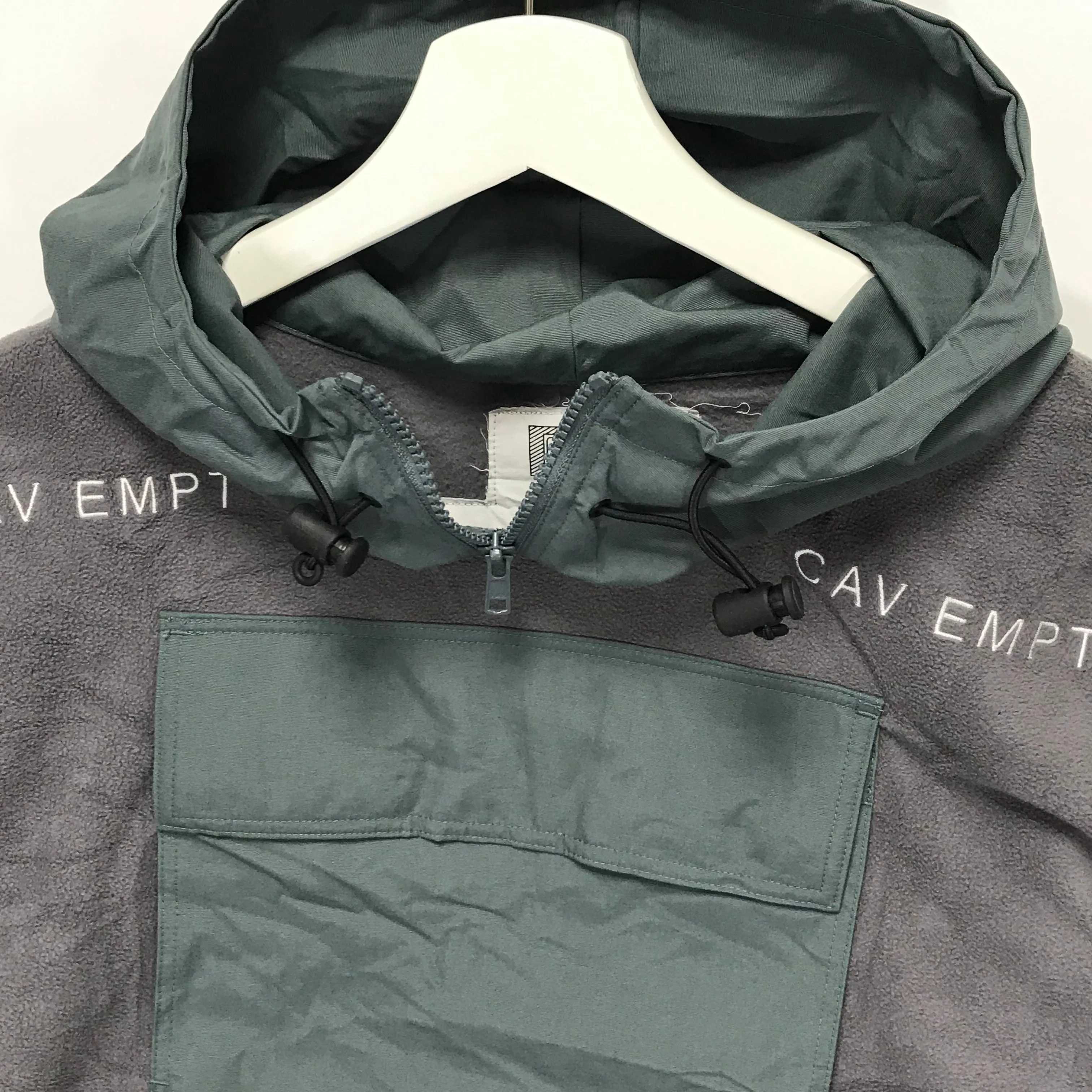 [S] Cav Empt C.E Fleece Pullover Grey