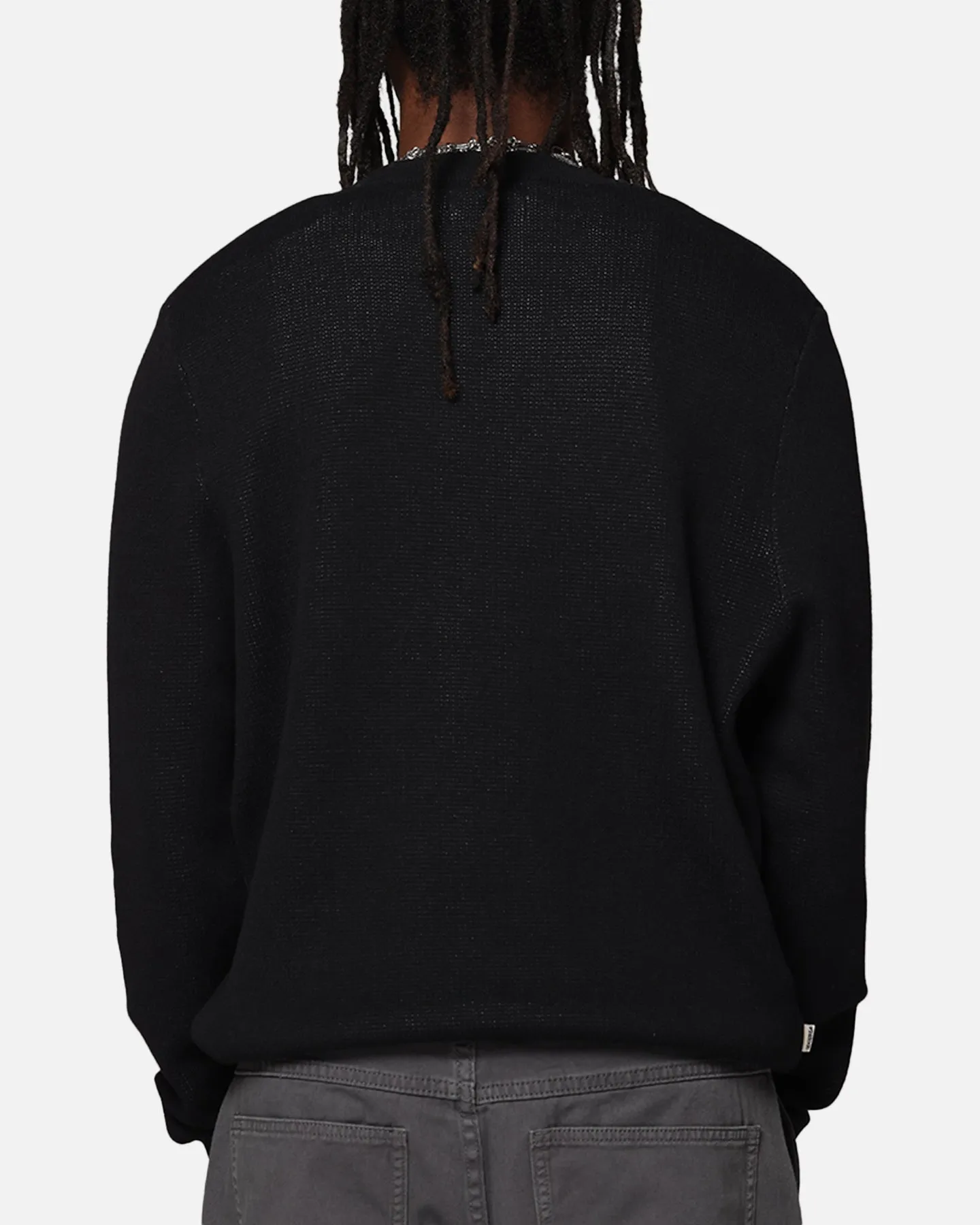 S Double Sunburst Sweater Black