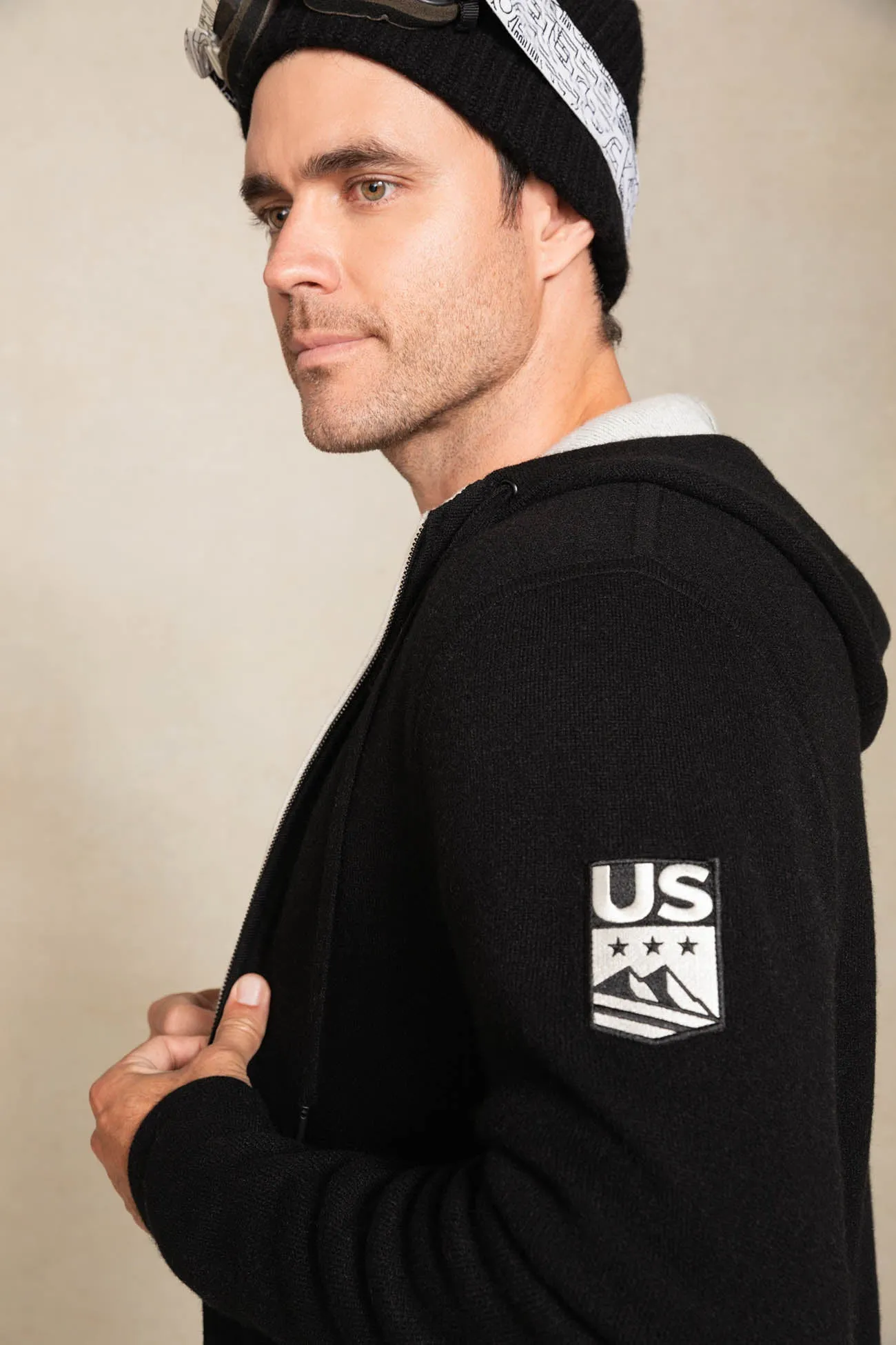 SHAUN REVERSIBLE ZIP-UP HOODIE