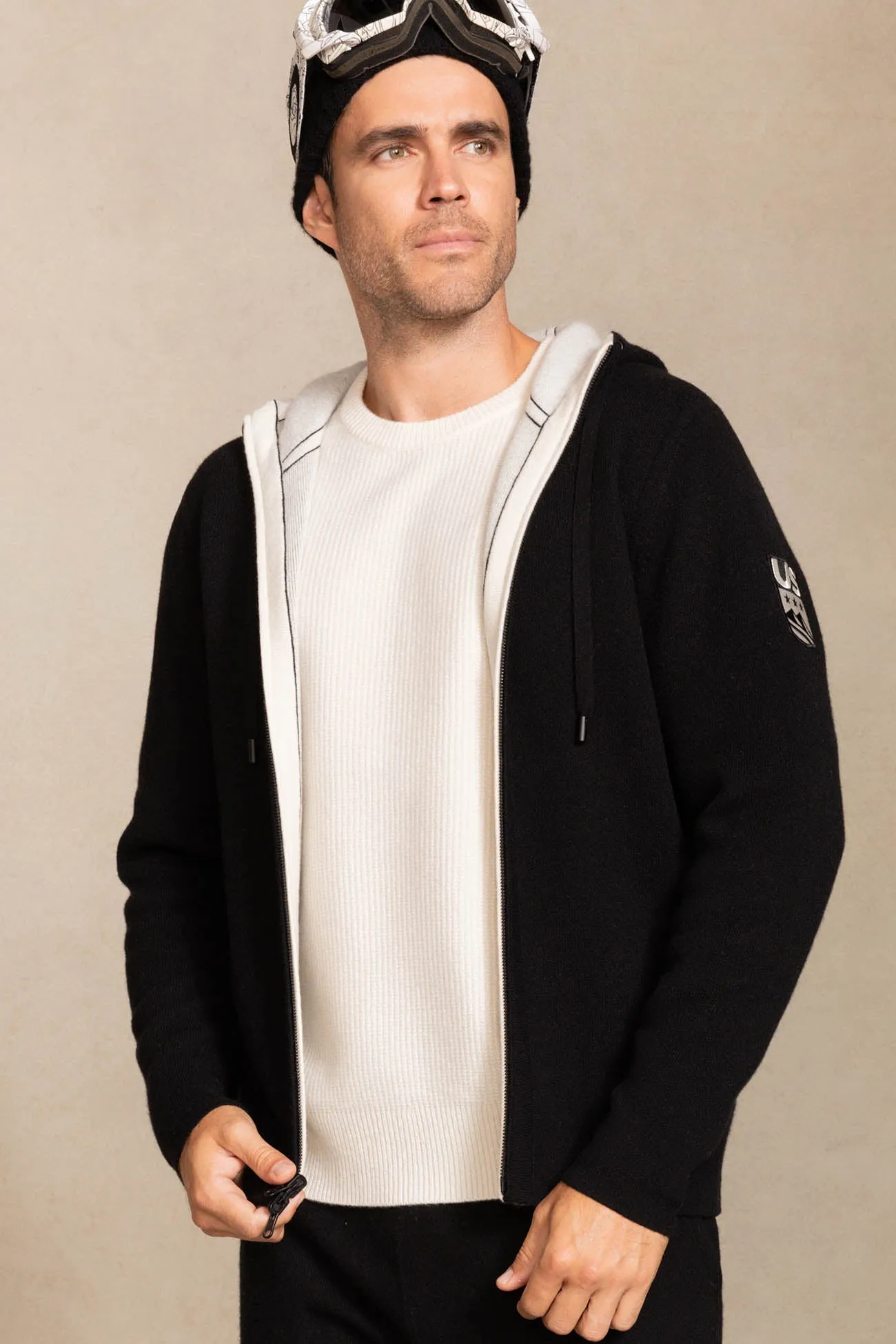 SHAUN REVERSIBLE ZIP-UP HOODIE