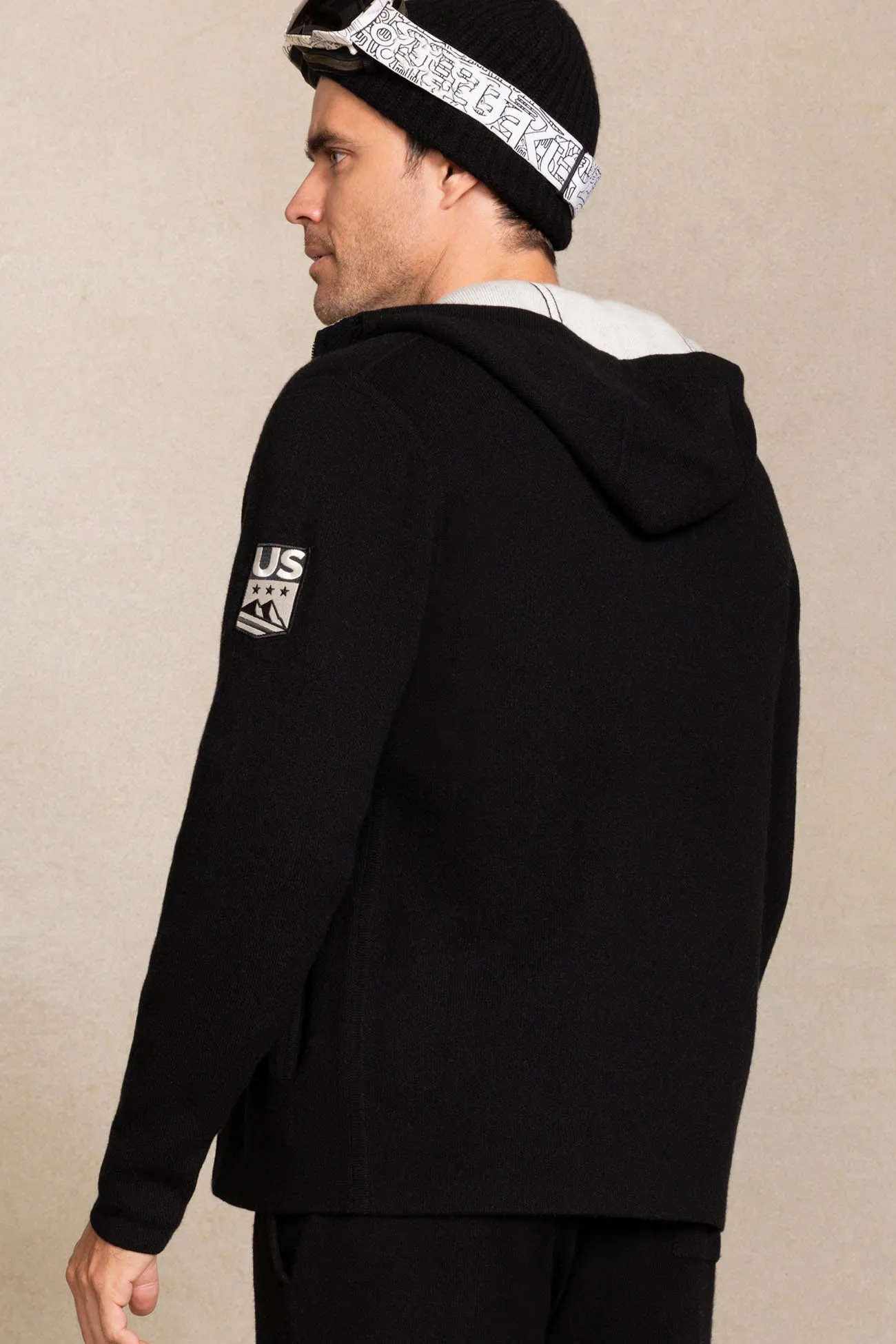 SHAUN REVERSIBLE ZIP-UP HOODIE