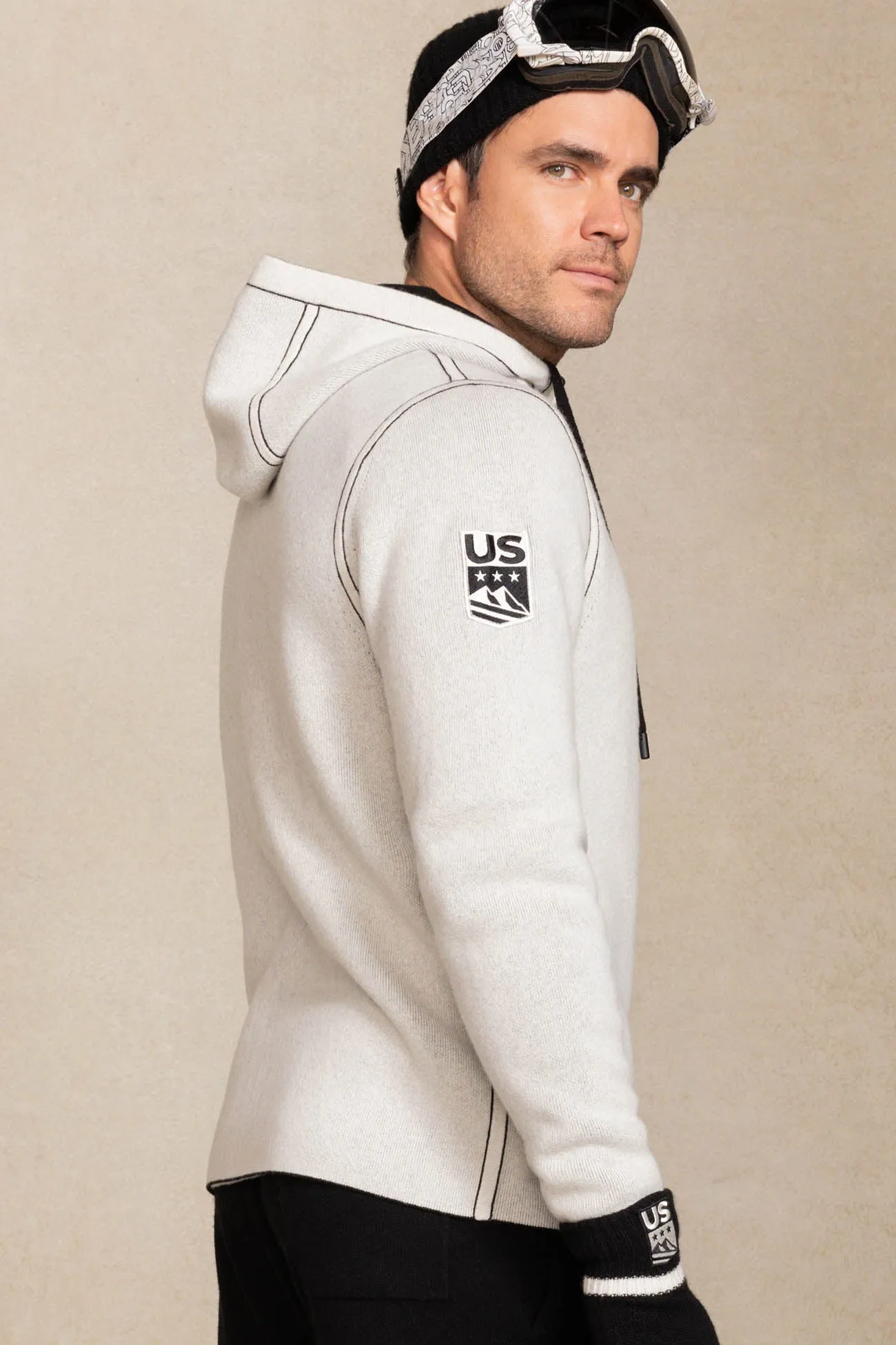SHAUN REVERSIBLE ZIP-UP HOODIE