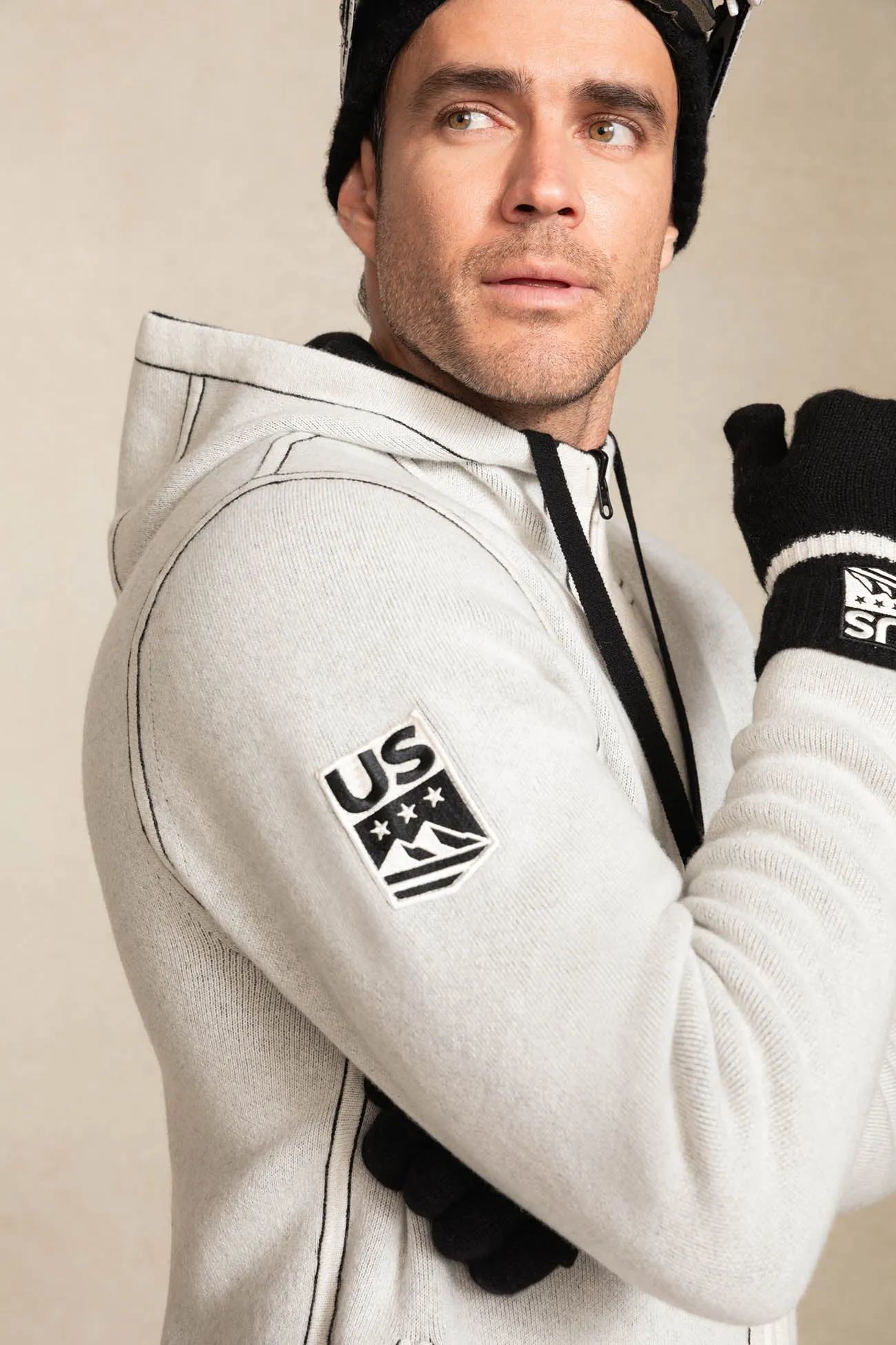 SHAUN REVERSIBLE ZIP-UP HOODIE