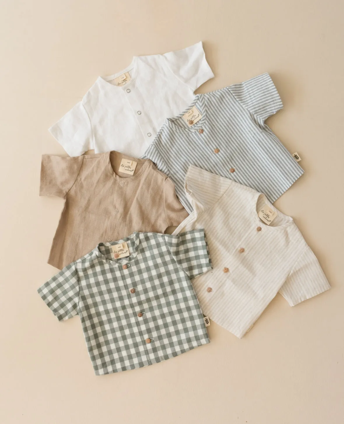 Short-Sleeved Shirt - Vista Blue Stripes