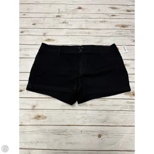 Shorts By Old Navy In Black Denim, Size: 20