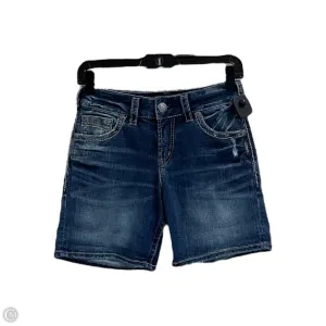 Shorts By Silver In Blue Denim, Size: 2