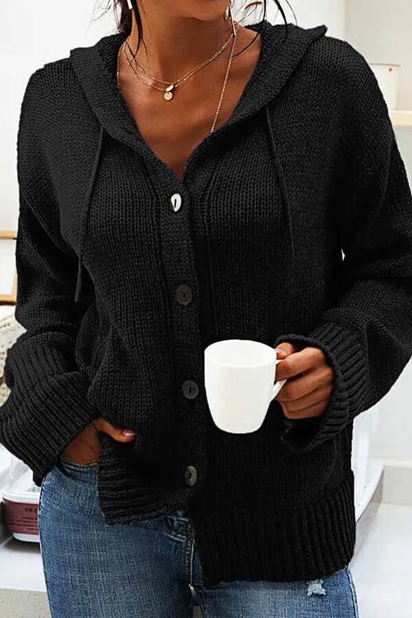 Solid Color Knitting Sweater