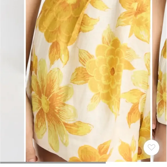Sonny Shorts ALÉMAIS,Yellow-print, Female, Size 2