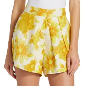 Sonny Shorts ALÉMAIS,Yellow-print, Female, Size 2