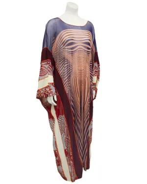Spring/Summer 1996 Sheer Body Illusion and Contour Kaftan