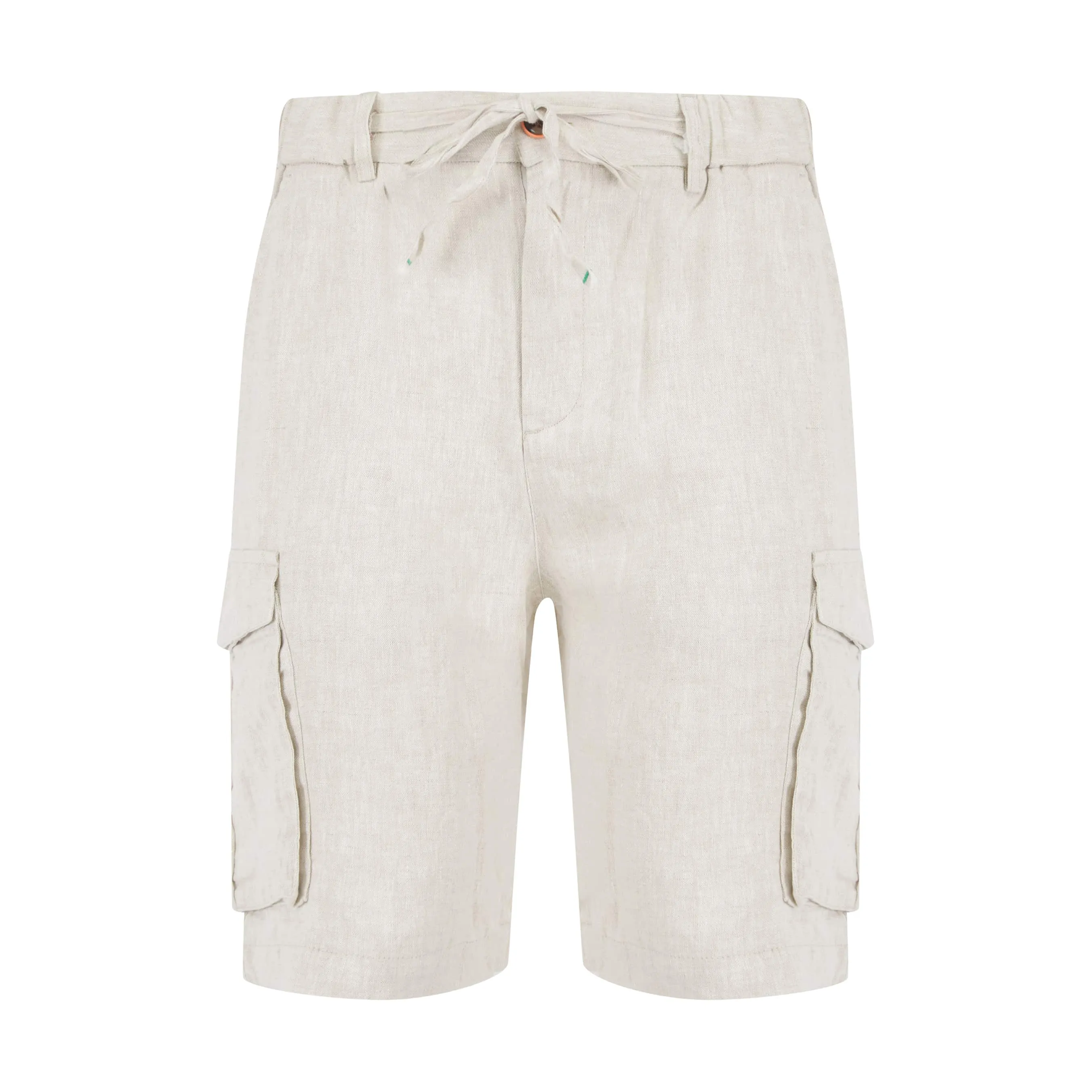 SSEINSE BERMUDA TASCONE LINEN SHORTS