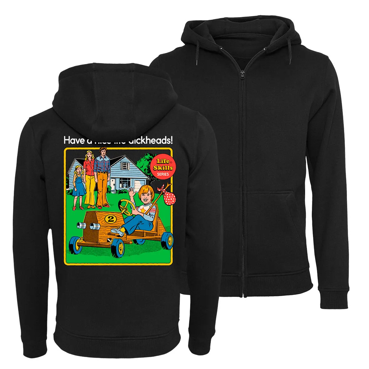 Steven Rhodes - Have a nice life - Zip-Hoodie