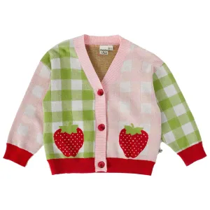 Strawberry Knit Cardigan
