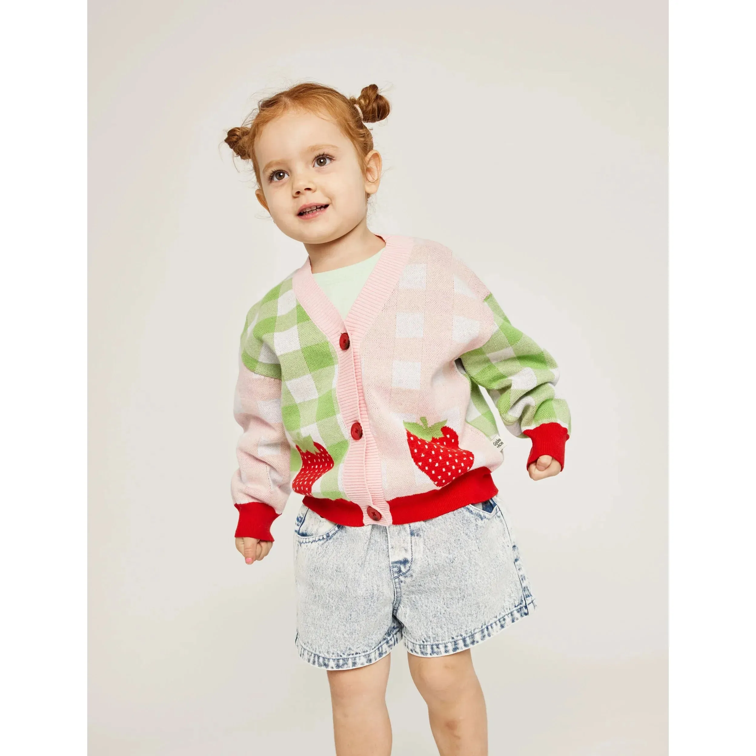 Strawberry Knit Cardigan