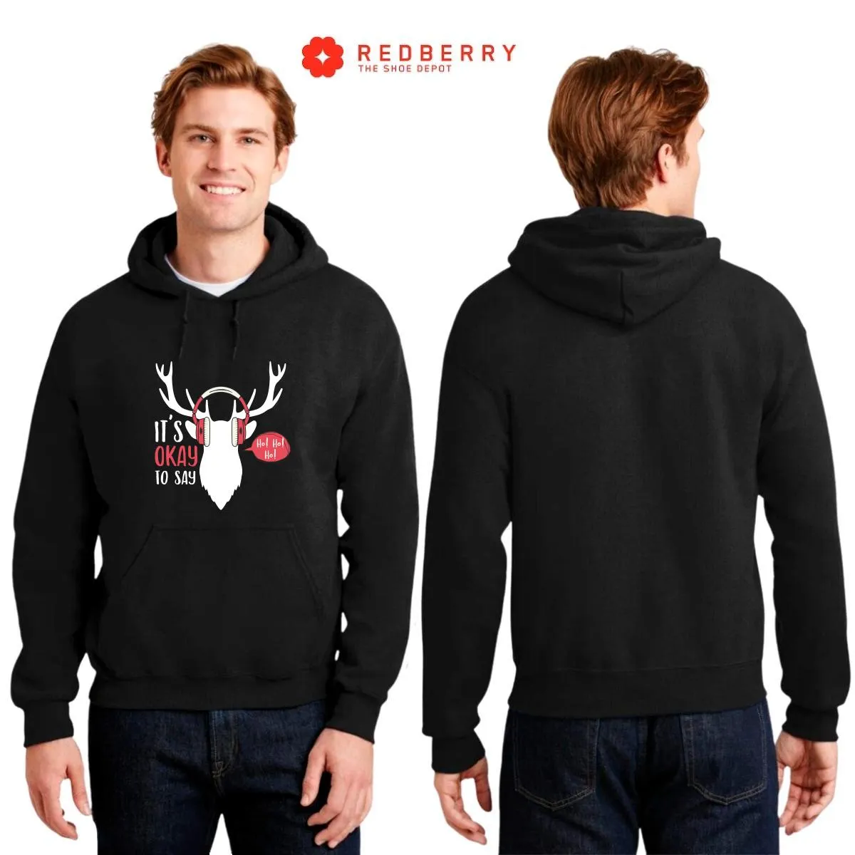 Sudadera Deportiva Hombre Navideña Hoodie 001