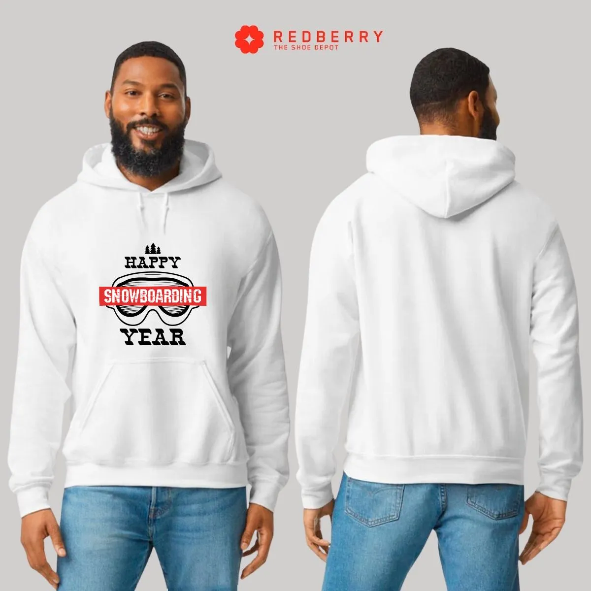 Sudadera Deportiva Hombre Navideña Hoodie 032
