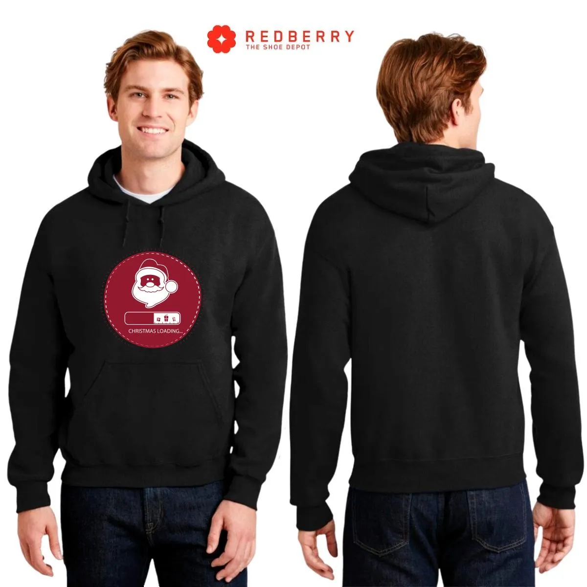 Sudadera Deportiva Hombre Navideña Hoodie 034