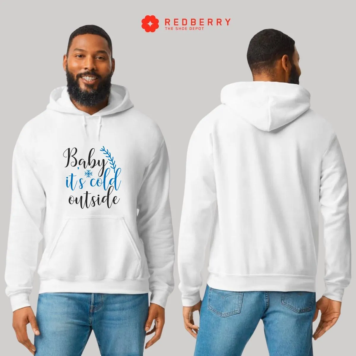 Sudadera Deportiva Hombre Navideña Hoodie 040