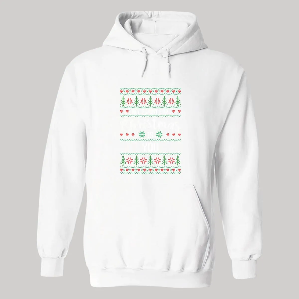 Sudadera Deportiva Mujer Navideña Hoodie 022