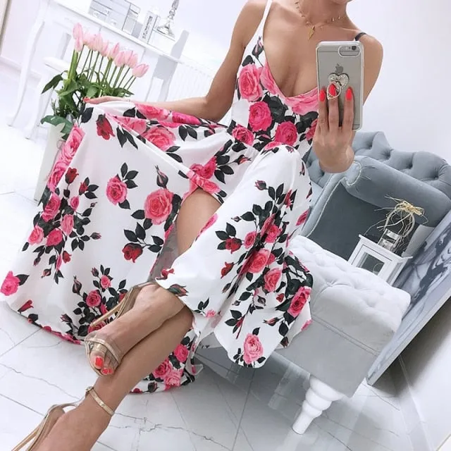 Summer Bohemian Elegant Party Maxi Dress