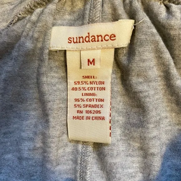 Sundance Great Lengths Blue Lace Bohemian Maxi Skirt