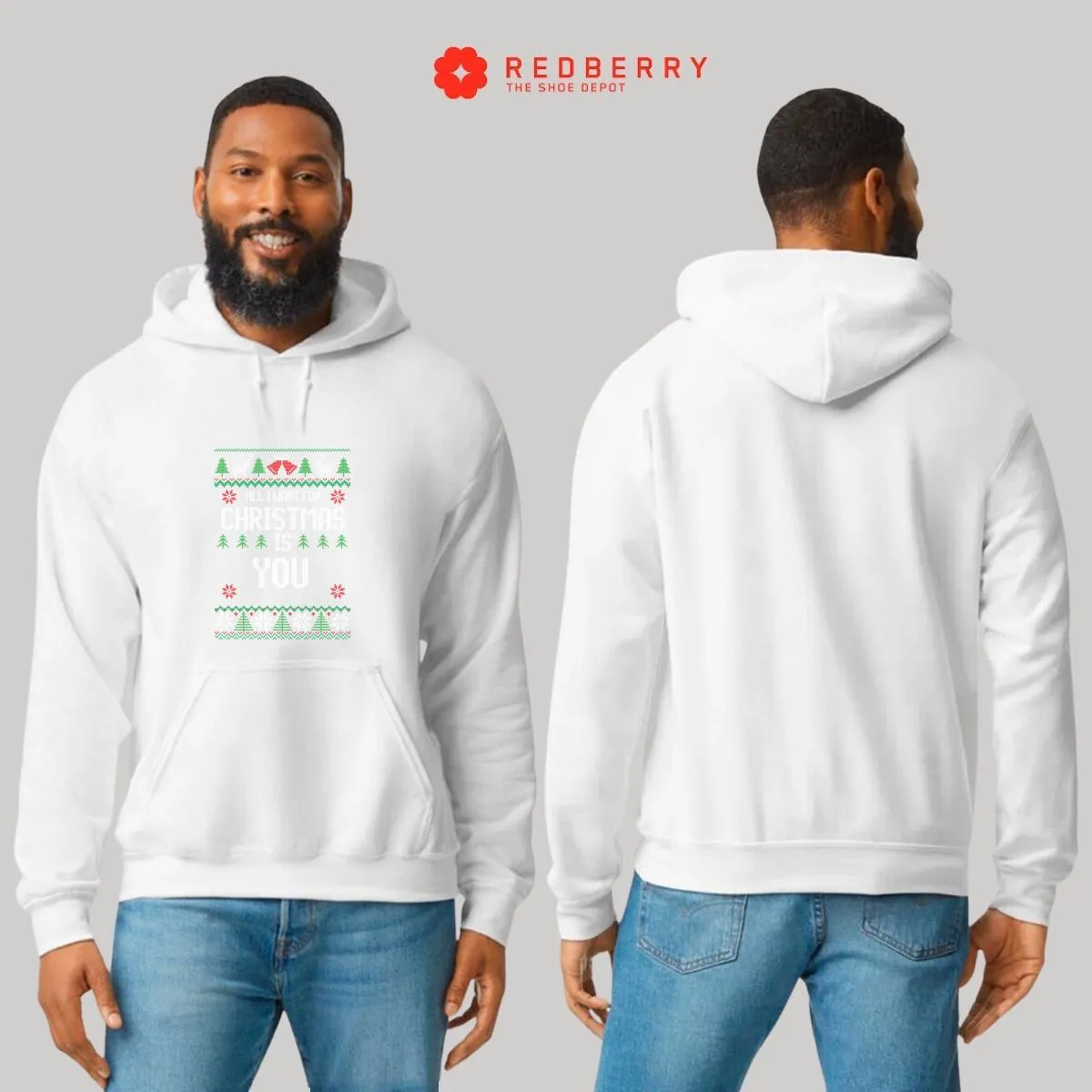 Suéter Navideño Ugly Sweater Hombre  012