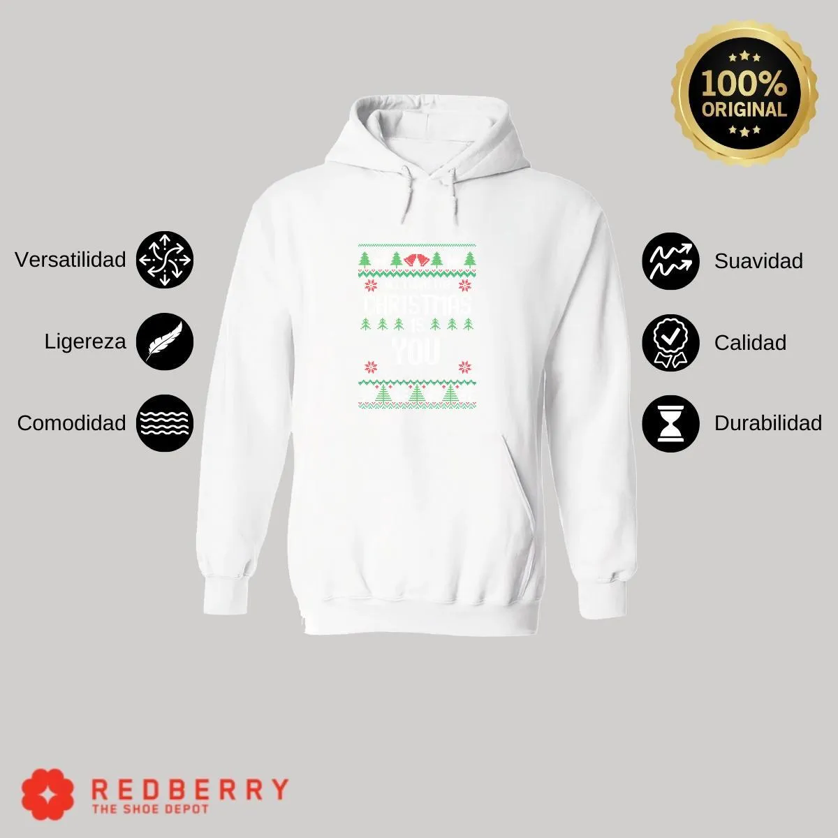 Suéter Navideño Ugly Sweater Hombre  012