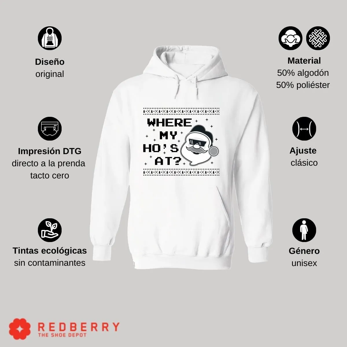 Suéter Navideño Ugly Sweater Hombre  017