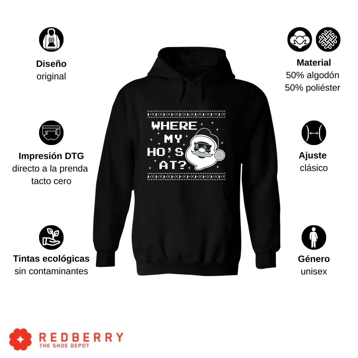 Suéter Navideño Ugly Sweater Hombre  017
