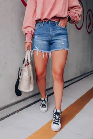 Taylan Denim Shorts - By Flying Monkey- FINAL SALE