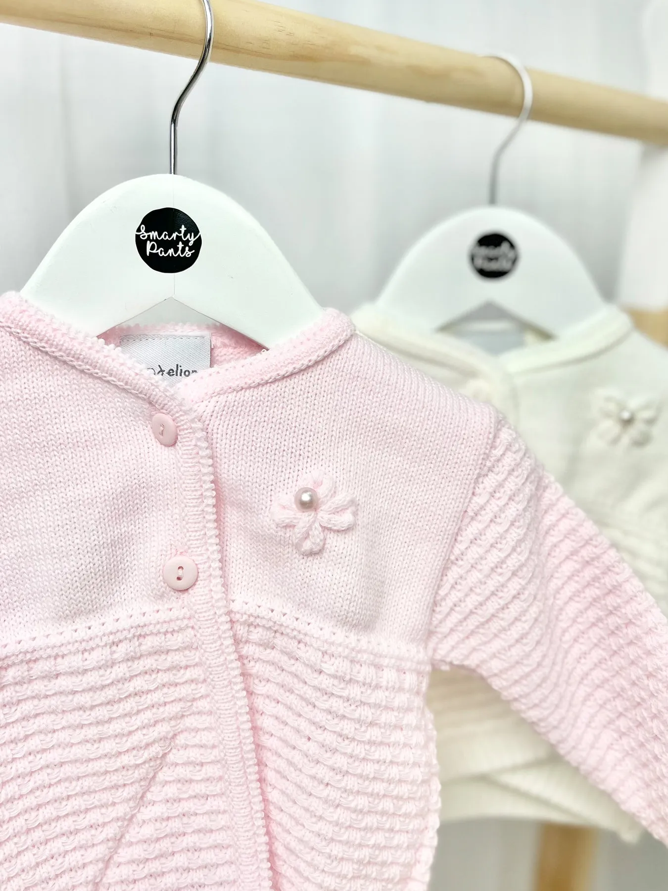 Textured Knitted Cardigan - 2 Colours