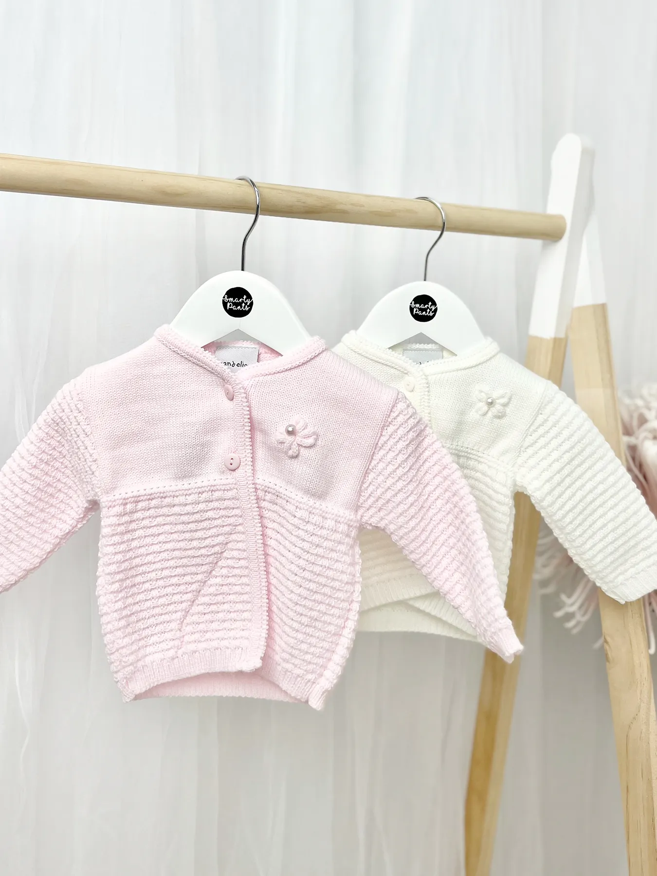 Textured Knitted Cardigan - 2 Colours
