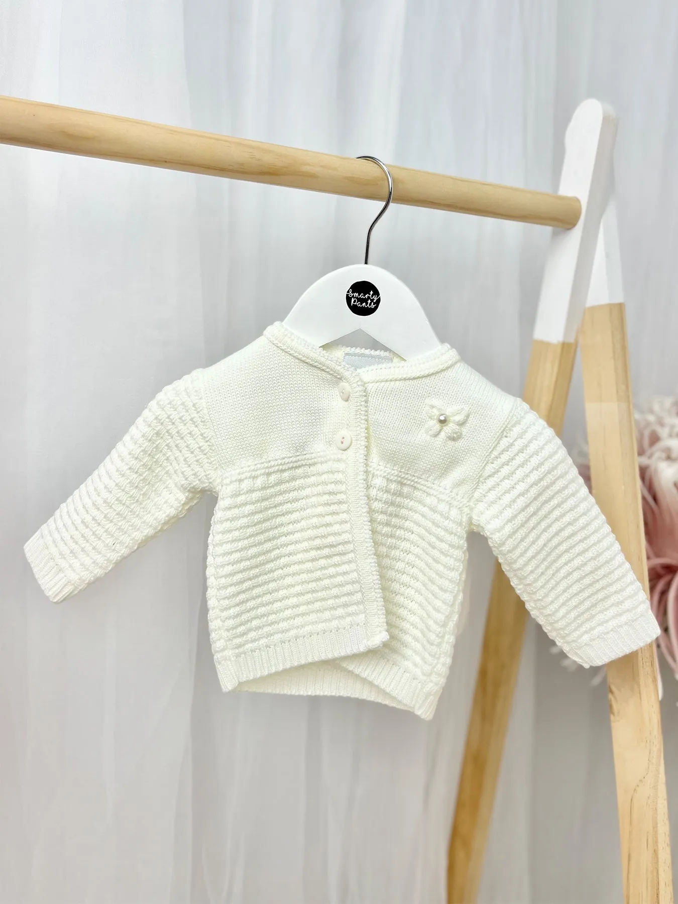 Textured Knitted Cardigan - 2 Colours