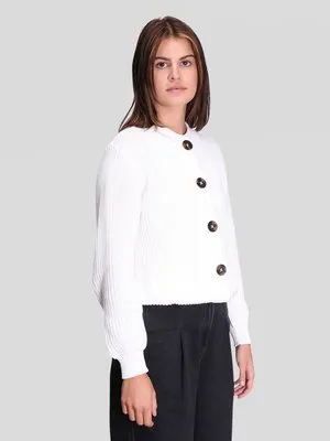 The Affie Cardi 2.0 by Minimum - Broken White