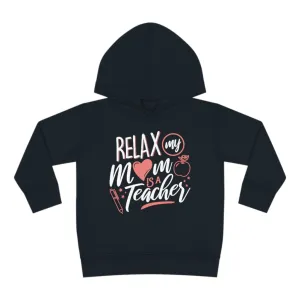 Toddler's "Relax" Pullover Fleece Hoodie