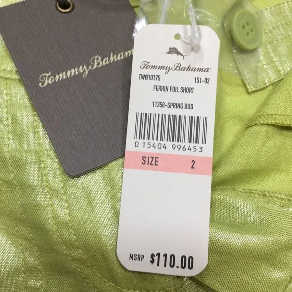 Tommy Bahama Linen Ferrin‎ Foil Shorts