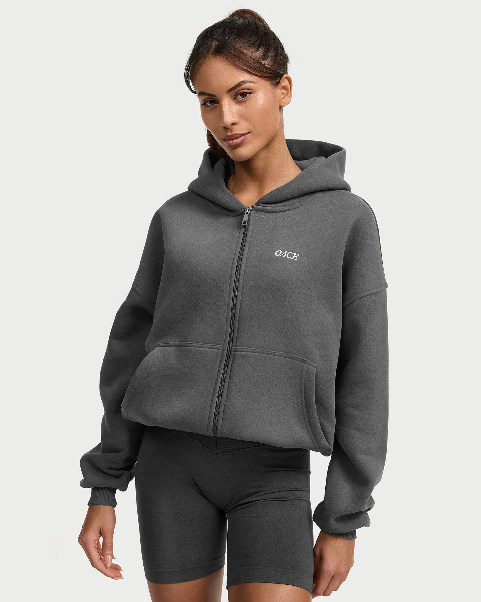 Toned Zip Jacket