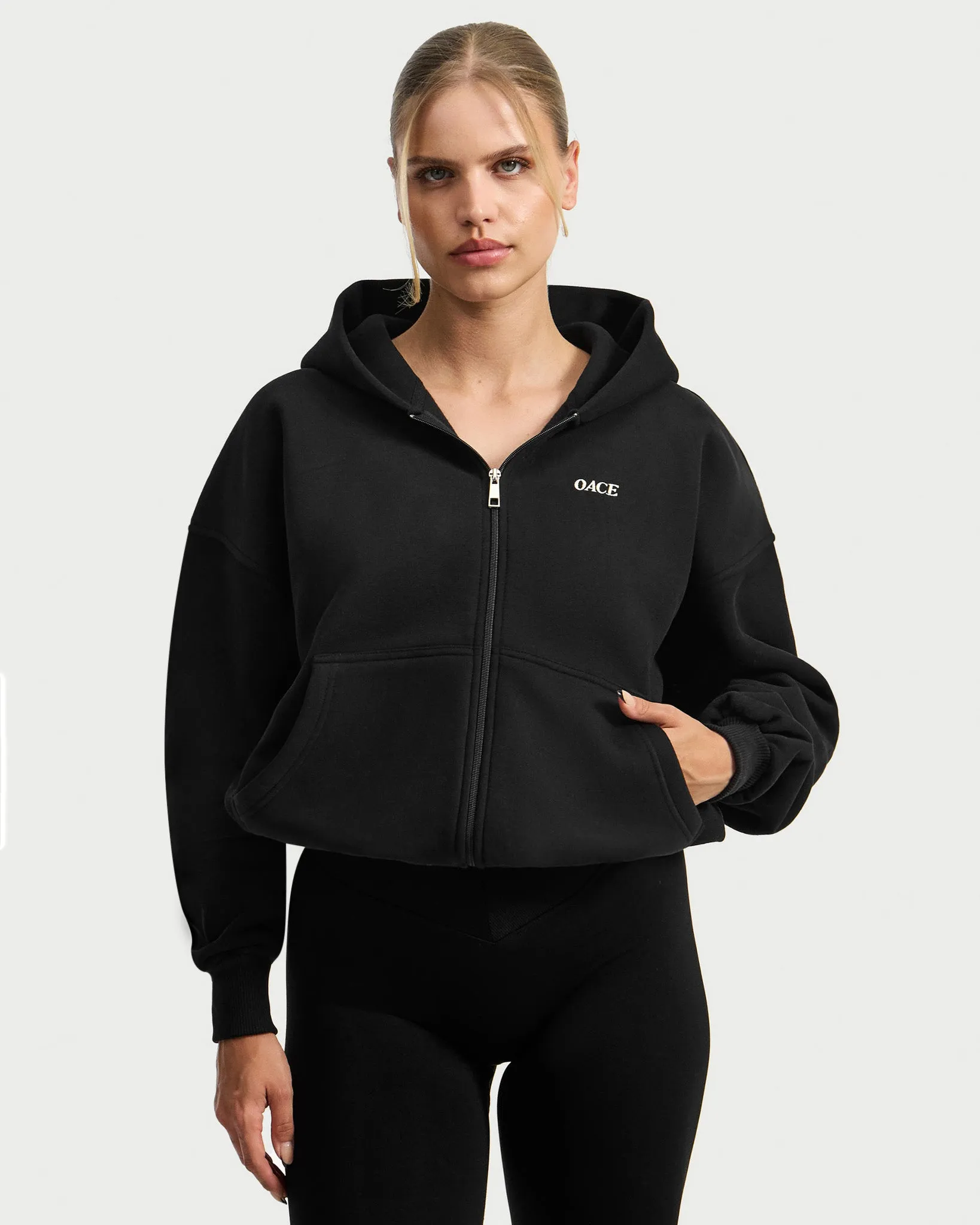 Toned Zip Jacket