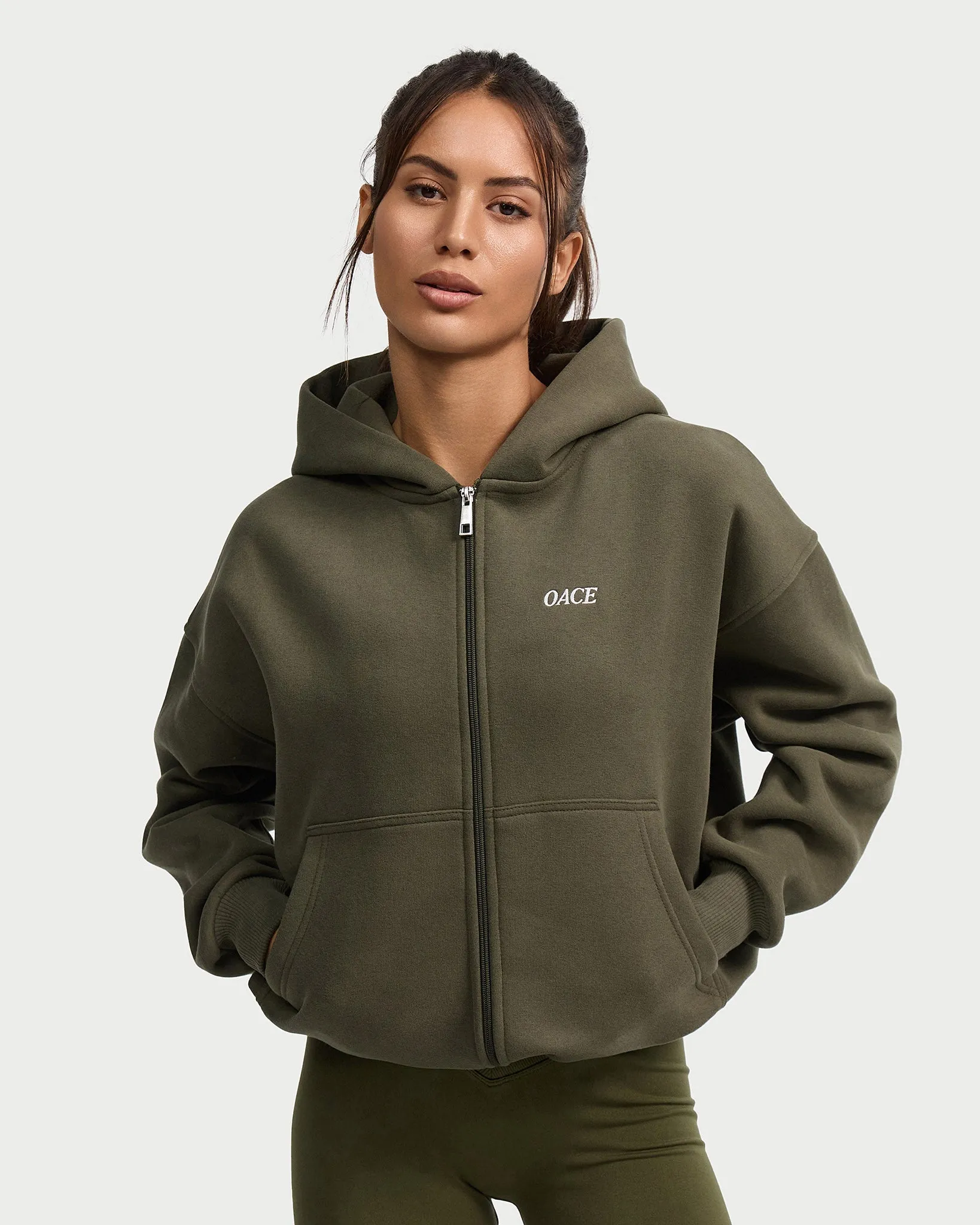 Toned Zip Jacket