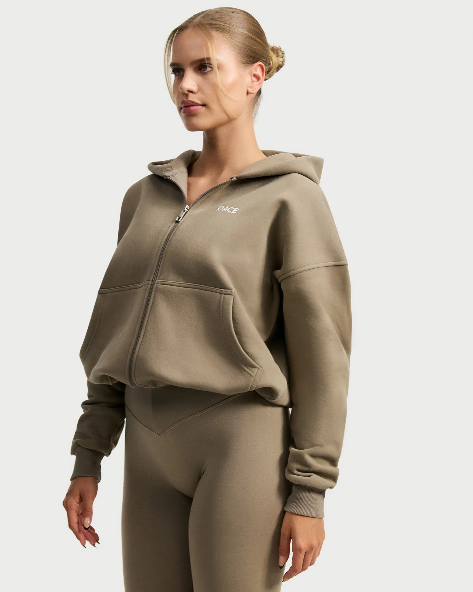 Toned Zip Jacket