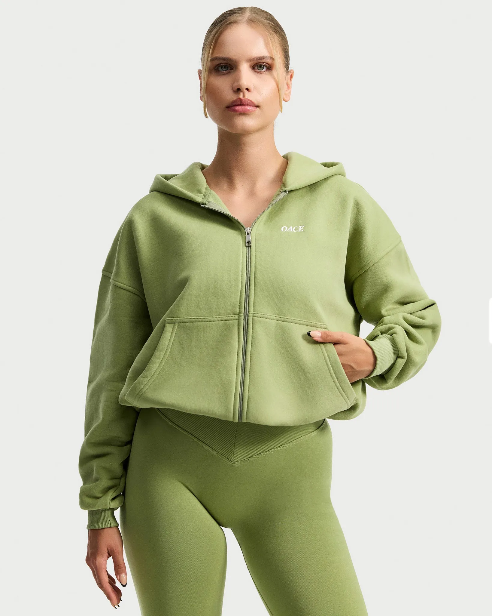 Toned Zip Jacket