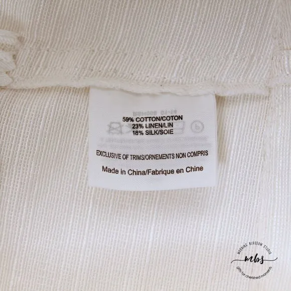 Tory Burch Georgina Silk Linen Cotton Blend High Waist Pleated Shorts