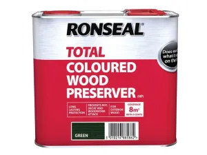 Trade Total Wood Preserver Green 2.5 litre