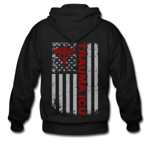 Trauma ICU Gildan Heavy Blend Adult Zip Hoodie