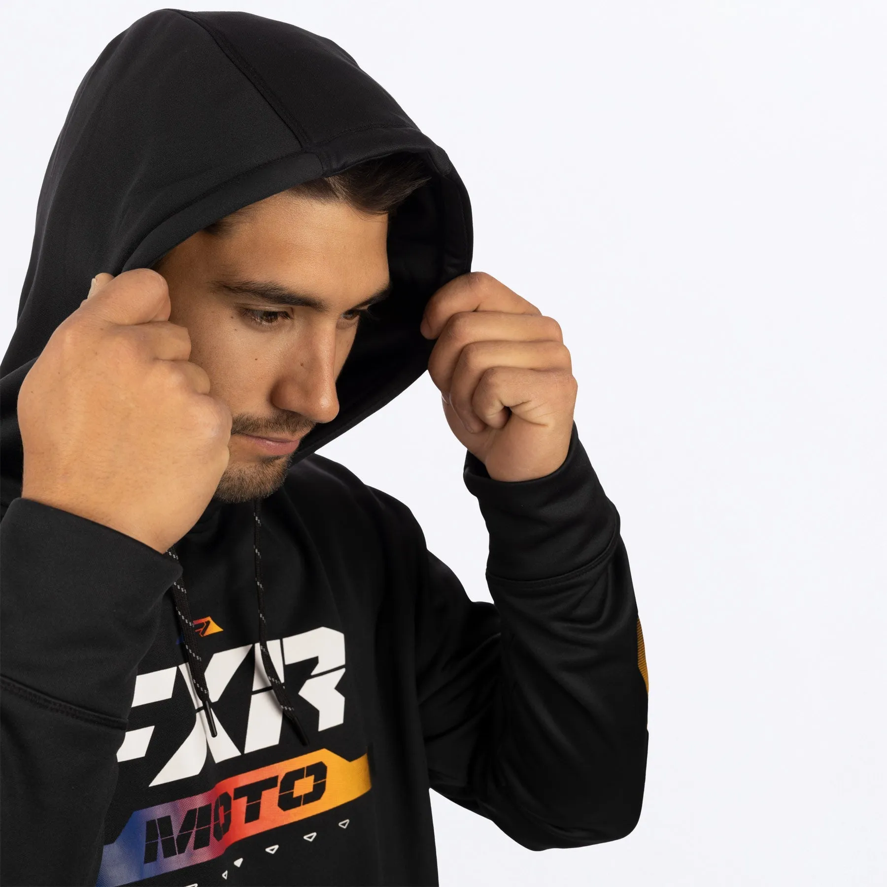 Unisex Moto Tech Pullover Hoodies