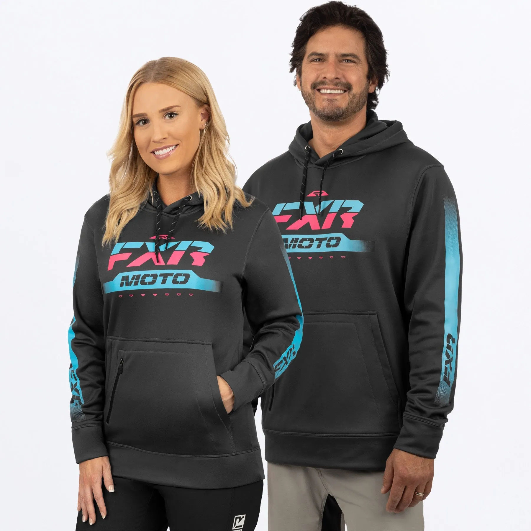Unisex Moto Tech Pullover Hoodies